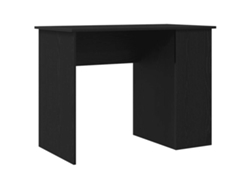 Maison Exclusive - Escritorio De Roble Negro De 100x55x75 Cm, Fabricado En Madera De Ingeniería
