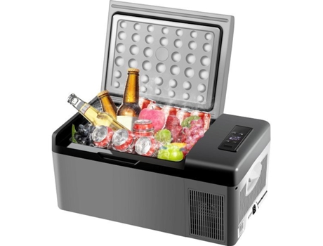 VEVOR Nevera Portátil Eléctrica 15 L Refrigerador Portátil del Automóvil 12/24 V