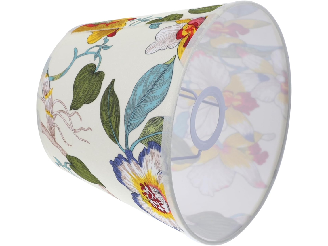 Lámpara De Mesa De Tela Resistente Con Casquillo E27 Cm