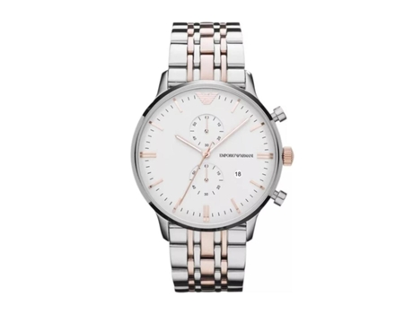 Reloj EMPORIO ARMANI Hombre (Acero Inoxidable - Plateado)