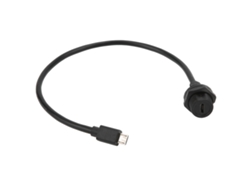 Conector Micro Usb Hembra/macho Impermeable Ip67 Con Cable De 0,3 M E10mctff/mcam