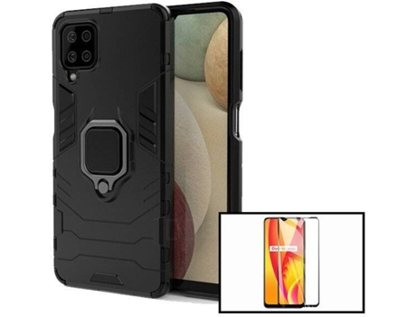 Kit Carcasa + Protector de Pantalla Samsung Galaxy M12 PHONECARE Military Defender