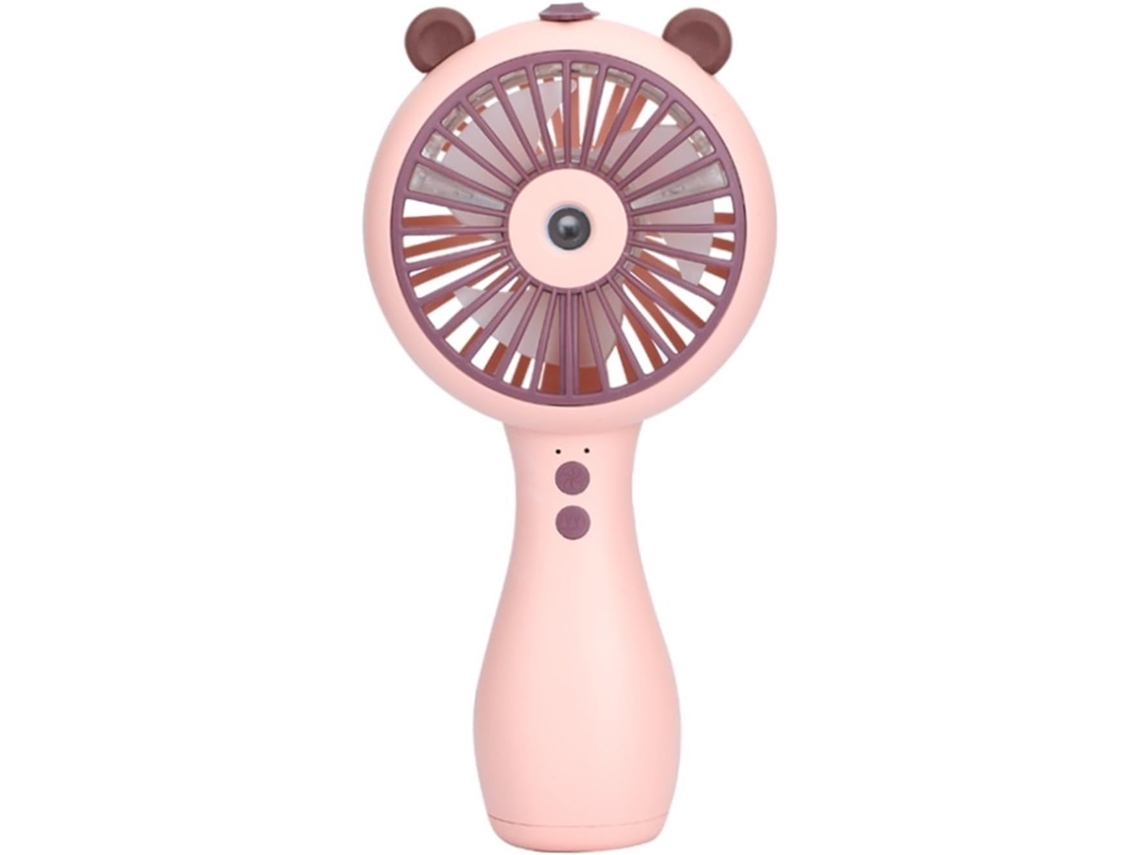 Ventilador De Escritorio Usb Ventilador Portátil Con Nebulizador Mini Personal Refrigeración 3 Velocidades 2