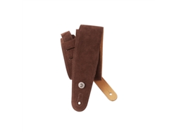 D'ADDARIO 25ss01-dx correia suede guitar strap, cognac
