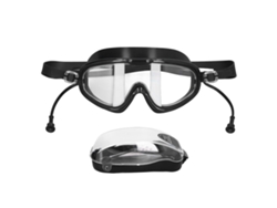 Gafas De Natación Impermeables, Suaves, Hd Y Antivaho Para Hombre - Negras