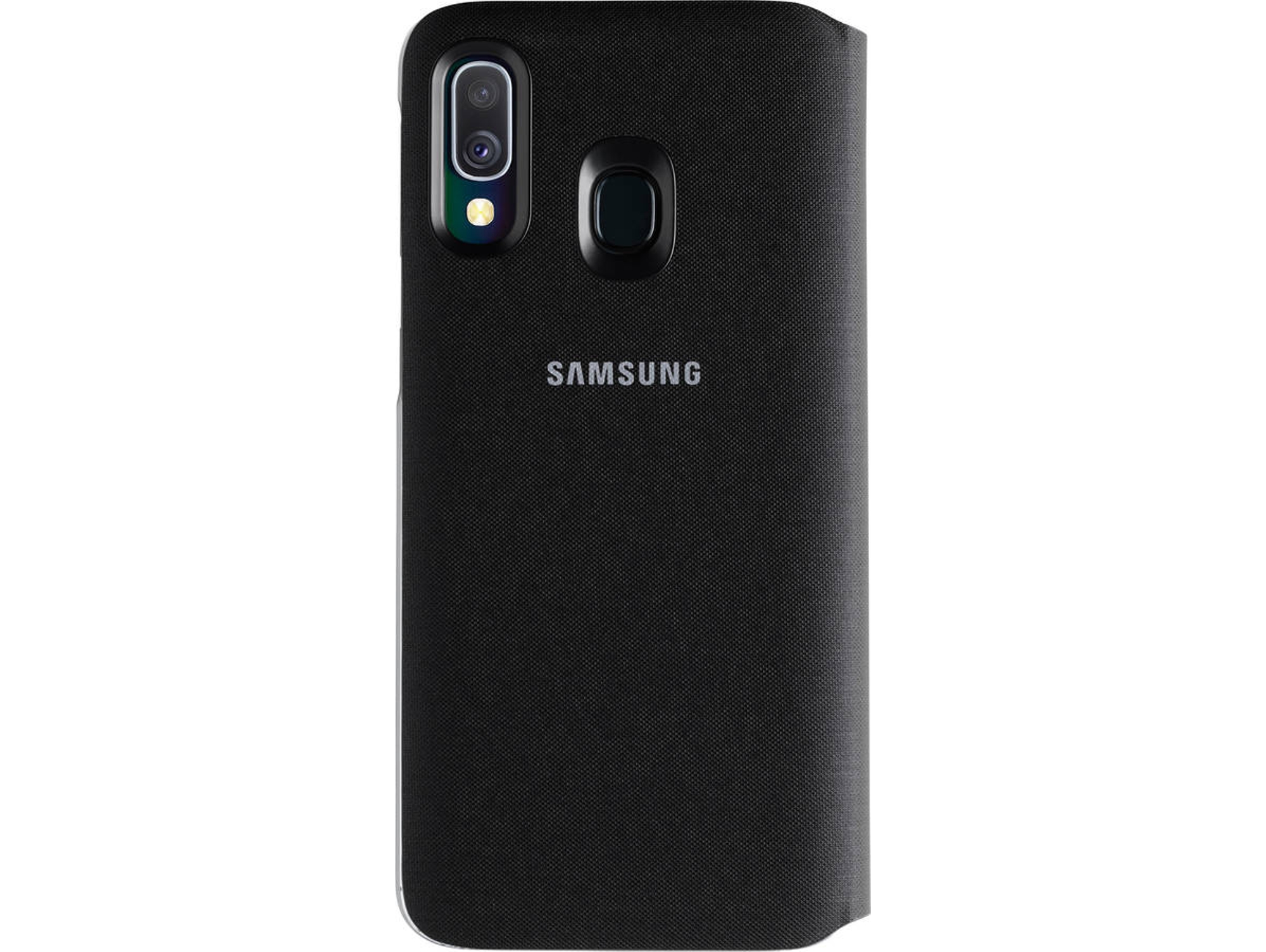 ensalada martillo tienda Funda SAMSUNG Galaxy A40 Wallet Negro | Worten.es