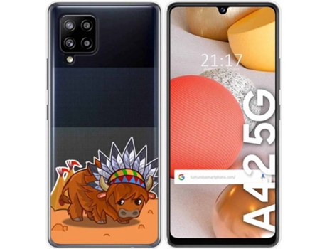 Carcasa Samsung Galaxy A42 5G TUMUNDOSMARTPHONE Bufalo Multicolor