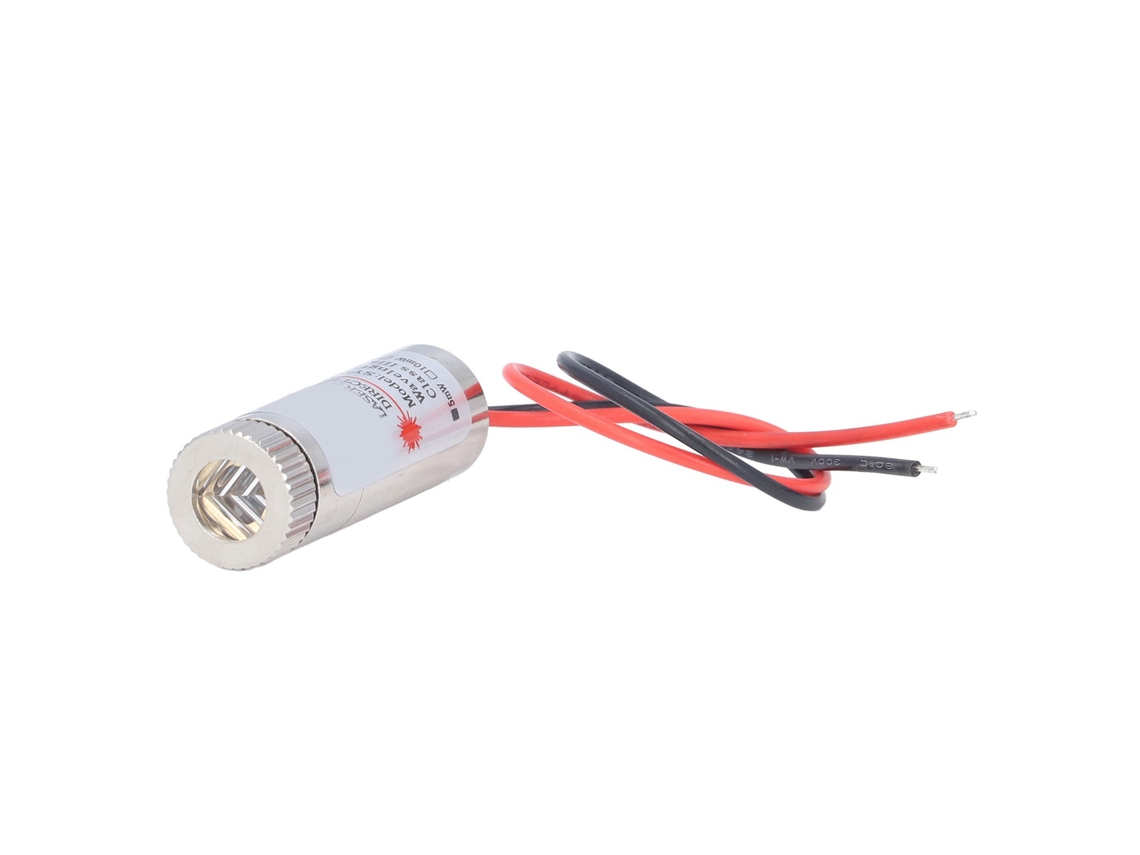Módulo Laser De Línea Roja De Aleación Cruz Industrial Mini Cabeza De Módulos Laser Para Posicionamiento 650nm 5mw