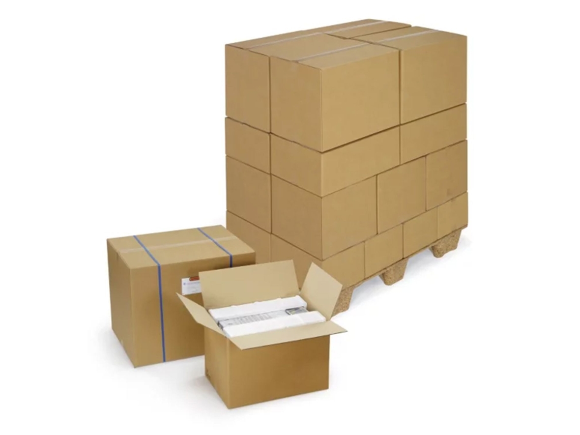 15 cajas de cartón 31 x 22 x 20 cm - Doble acanalado