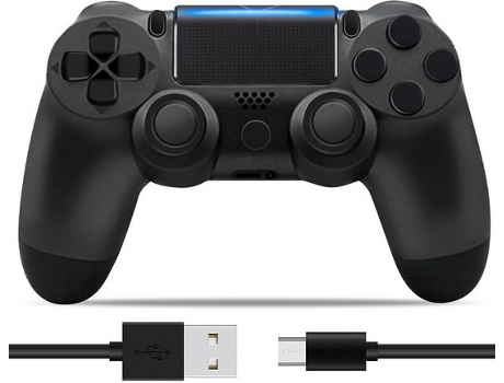 Mando PS4 KINSI Kinsi Dualshock (Inalámbrico - Negro)