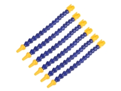 2026velora-6pcs Manguera Flexible De Refrigerante De Plástico Con Hilo 1/2bspt Y Válvula Para Tornos Cnc