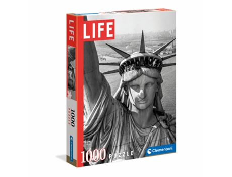 Puzzle CLEMENTONI Life Statue Of Liberty 39635 (1000 Piezas)