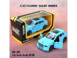 Modelo De Coche De Aleación Realista A Escala 1/43 Con Mecanismo De Retroceso, Juguete Para Niños.