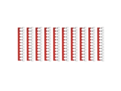 Yncm2026-10 Piezas Barra Puente Cortocircuito 12 Terminales Para Tira Barrera Paso 8.75mm