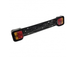 lighting bar for bicycle rack 85 x 15 cm black CARPOINT