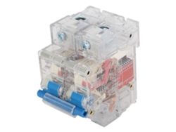 Disyuntor Miniatura Mcb Dz47 2p 690v Ca 100a Con Carcasa Transparente Para Protección Eléctrica.
