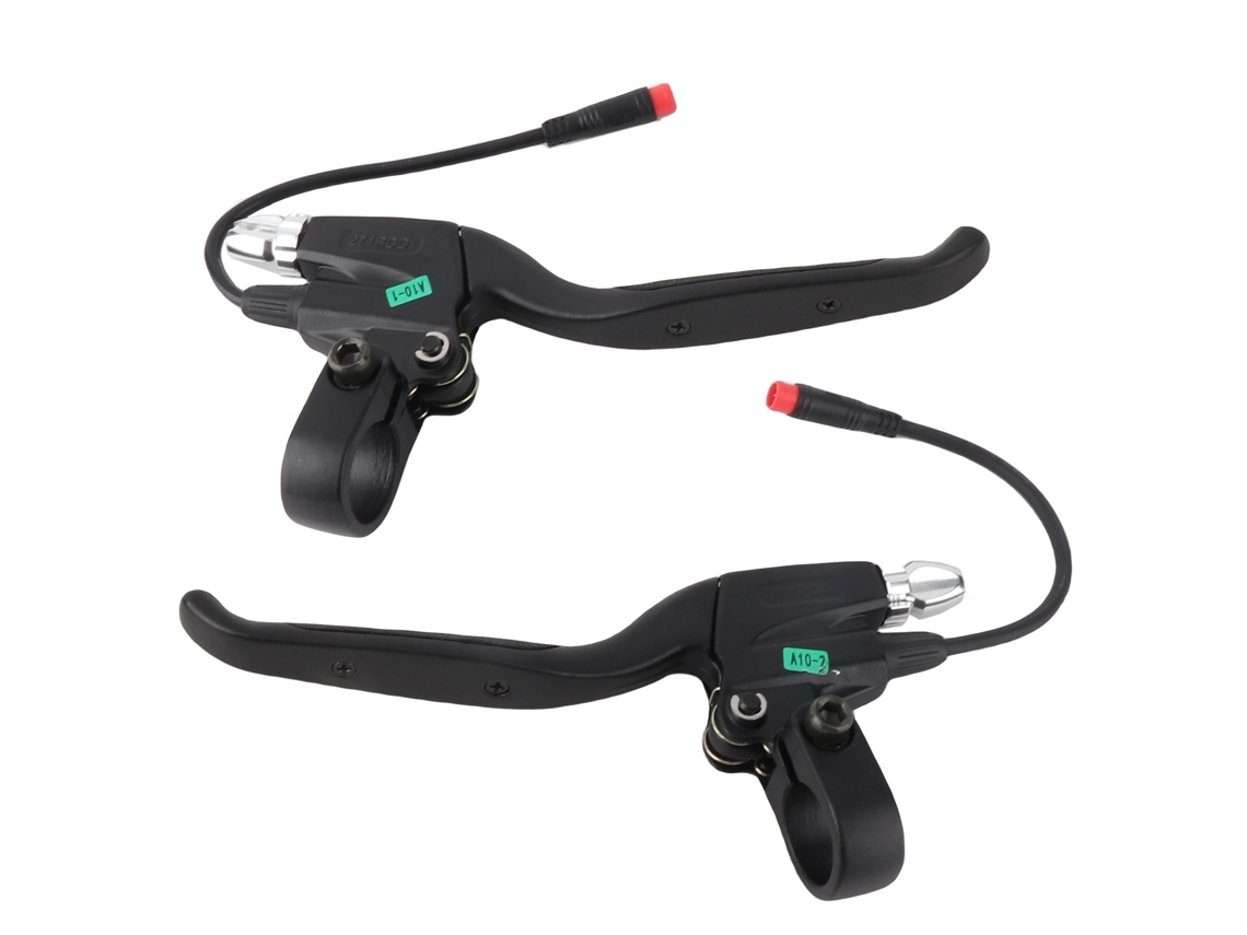 Yncm-1 Par De Palancas De Freno De Aleación De Aluminio (derecha E Izquierda) De Repuesto Para Patinetes Eléctricos Kugoo M4/pro De 10 Pulgadas.