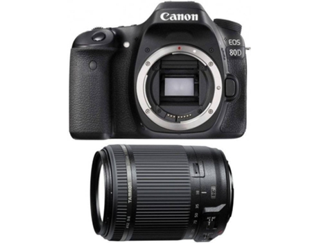 Cámara Reflex CANON EOS 80D + Objectivo TAMRON 18-200mm F3.5-6.3 Di II VC (APS-C)