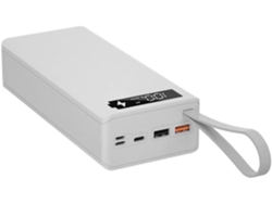 Caja De Almacenamiento De Baterías 16x18650 Pd Qc3.0 De Carga Rápida, Caja Para Power Bank Diy, Estuche Blanco