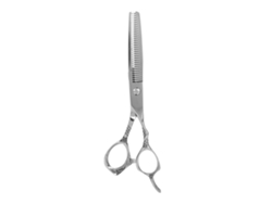 Tijeras De Corte Y Desmechado De Pelo 440 Acero Longitud 17.2cm/6.77in Accesorio De Peluquería Para Barbería