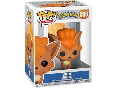 Figura FUNKO Pop! Pokémon: Vulpix - 580