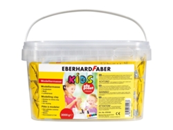 EFA Plast Pasta de modelar 3 kg Blanco 1 pieza(s)