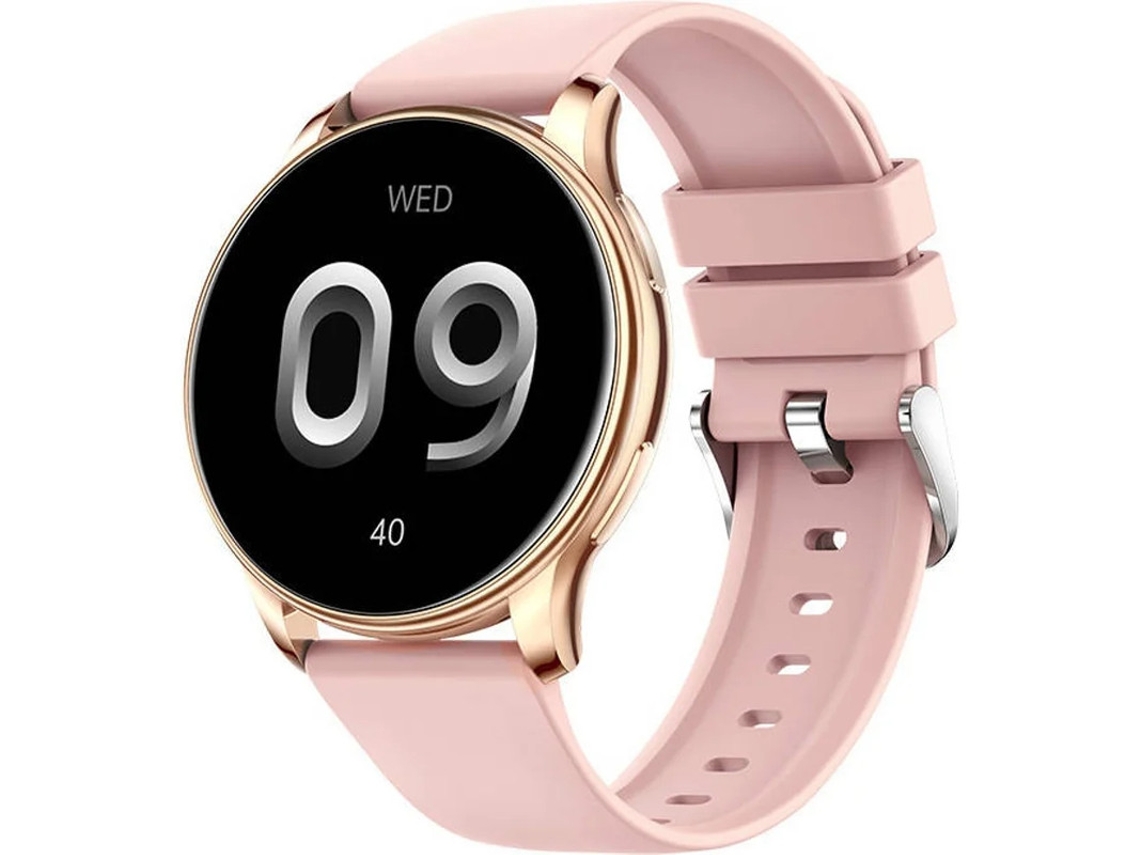 Reloj inteligente dorado Bestvite de 1,32 pulgadas, resistente al agua IP67