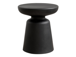 Mesa Auxiliar Posio Redonda 44xø40 Cm Negro [EN.CASA]