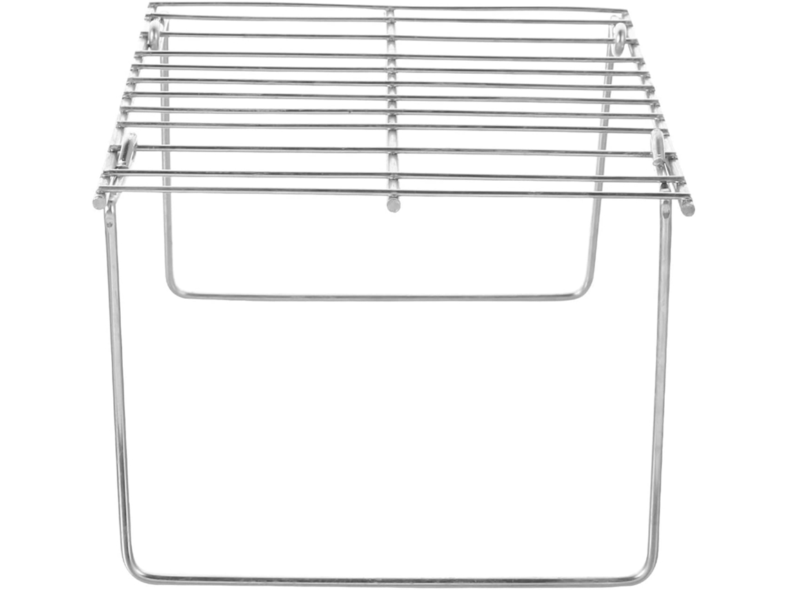 Soporte De Acero Inoxidable Para Parrilla Kichouse, Color Plata, Con Ajuste Universal Y Estabilidad Para Asar A La