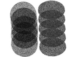 Paquete De 10 Pequeñas Esponjas Filtrantes Para Campanas Extractoras, Absorbentes De Aceite.
