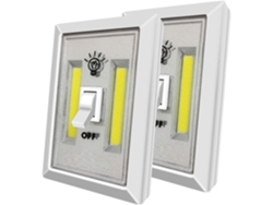 Lámpara Led A Pilas Cob 3w 200lm 2 Unidades Multi4you