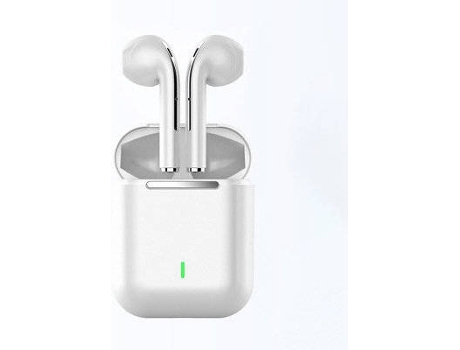 Auriculares Bluetooth True Wireless CHRONUS J18901 (In Ear - Micrófono - Noise Cancelling - Blanco)