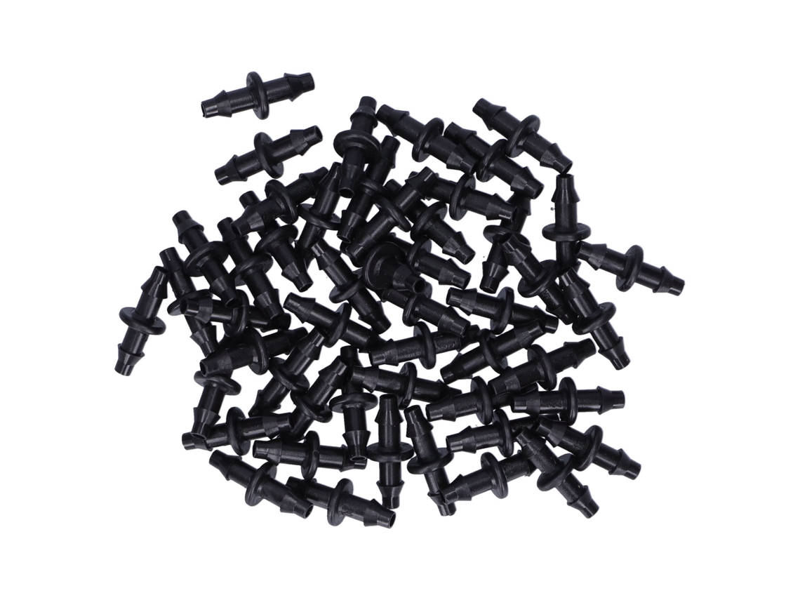 Conector Bifurcado 4/7 Para Riego Por Goteo De Jardín, 100 Unidades, Abs