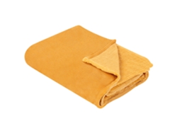 Manta BELIANI Bayburt (200 x 150 x 1 - Poliéster - Naranja)
