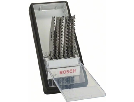 Conjunto de Láminas de Sierra de Calar BOSCH Robust Line - 6 Un - Progressor para Madera - Vástago T