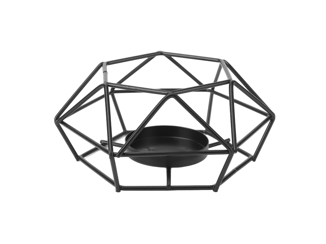 Suporte De Velas Decorativo Em Fio De Metal Para Diversos Espaços