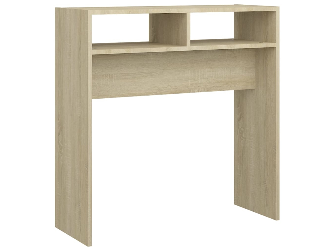 Consola con derivados de madera de roble MAISON EXCLUSIVE (78x30x80 cm)