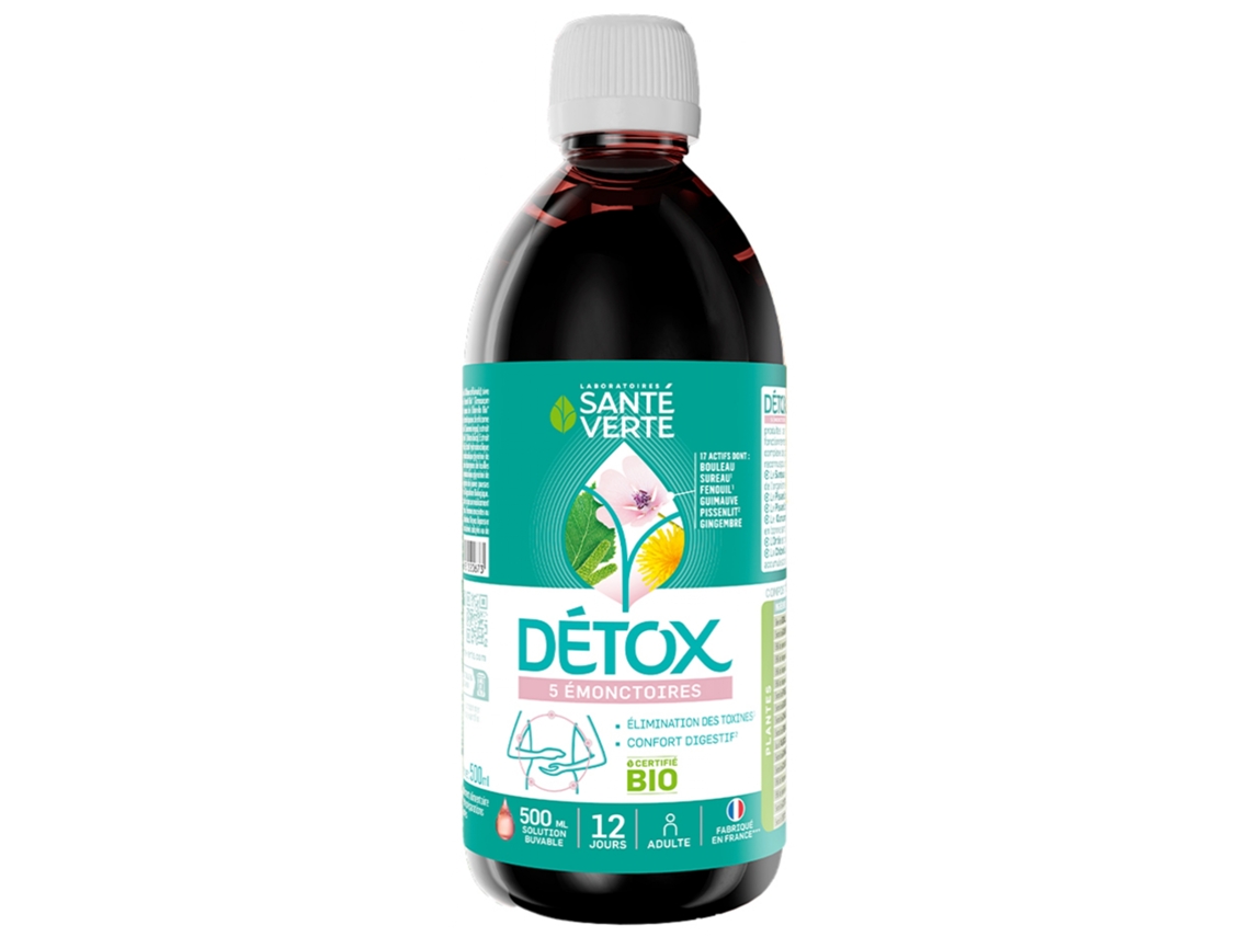 Detox Bio 500 Ml SANTÉ VERTE