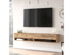 Mueble de TV [EN.CASA] (Aglomerado - Marrón - 29,5 x 180 x 31,5 cm)