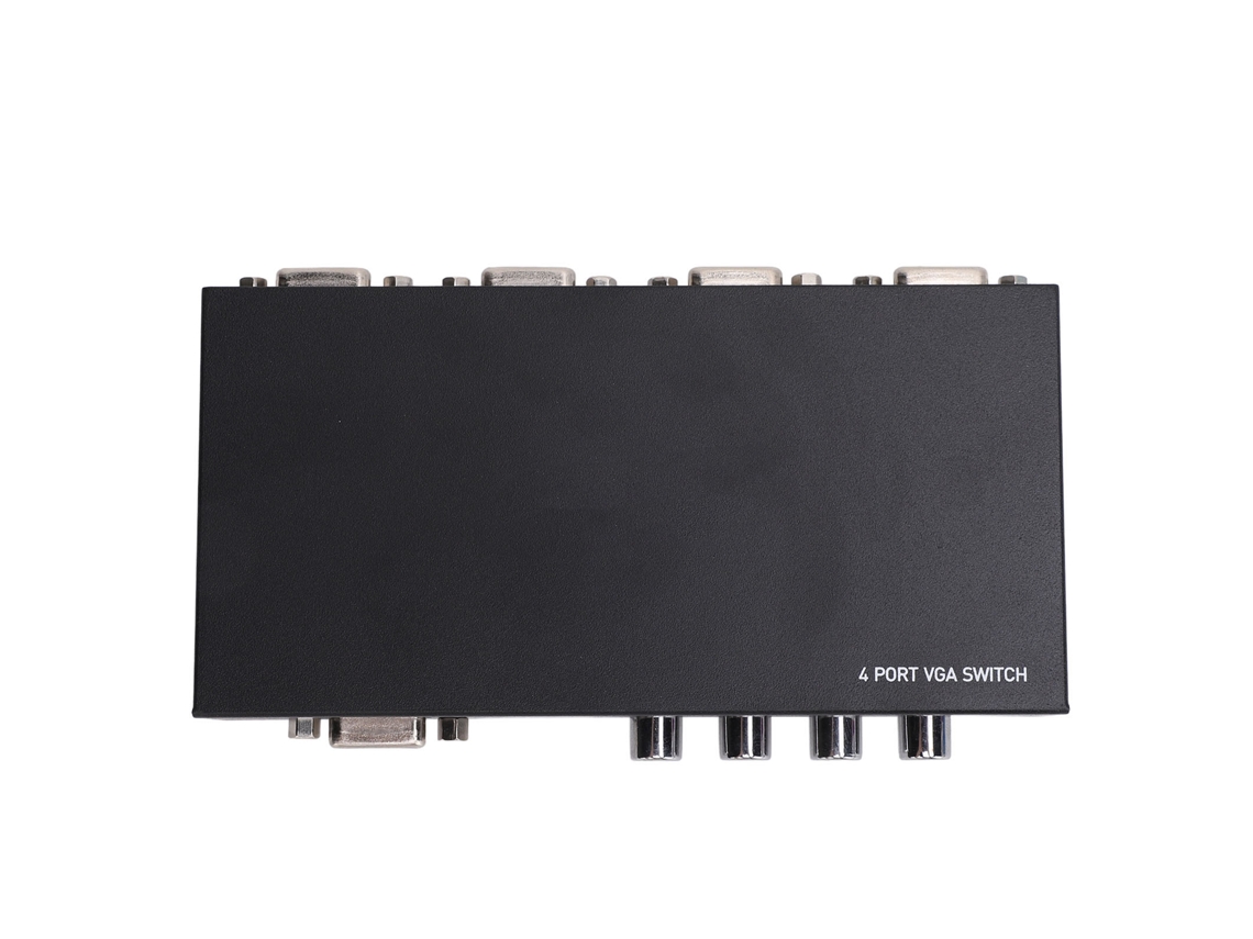 Conmutador Vga De 4 Puertos 4 Entradas 1 Salida Caja Conmutadora Vga De 15 Pines Hembra 1920x1440 Para Pc Tv Monitor
