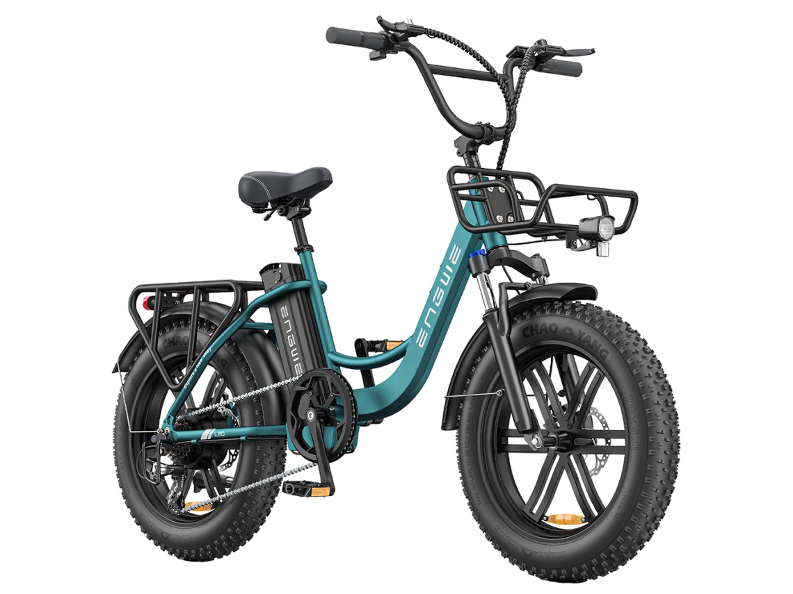 Bicicleta Eléctrica L20 Boost 250W 48V 13Ah 25Km/H Velocidad Máxima 126Km de Alcance Máximo Sensor de Par Frenos de Disco Mecánicos ENGWE
