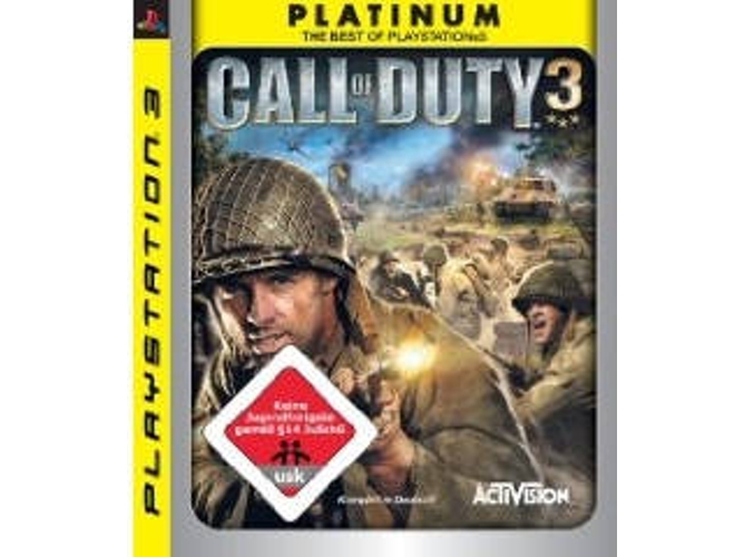 Juego PS3 Call Of Duty: 3: Platinum Edition