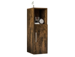 Mesita de noche Dimensiones aproximadas Puerta giratoria Vcm Marrón (l)