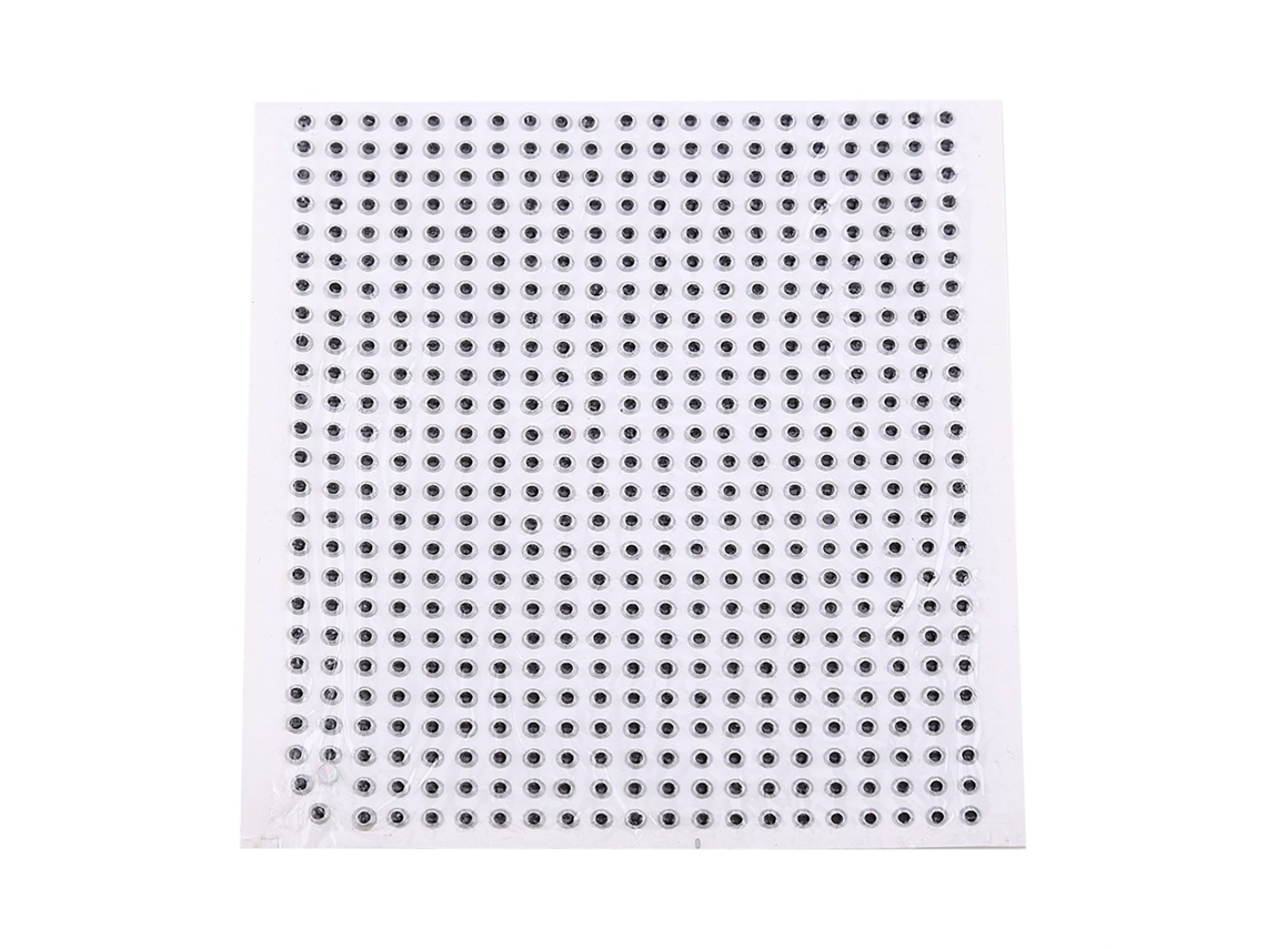 Danu26-500pcs Ojos 3d Para Pescado Artesanía De Amarrado De Mosca Lures Ojos Diy Bait Plata 5mm