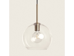 LEDKIA Lámpara Colgante Cristal Ona Transparente