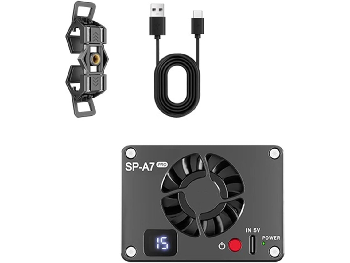 Ventilador Semiconductor Para Cámara A7m4 A7c Zve1/10 A6700s, Disipador De Calor Para Fotografía +