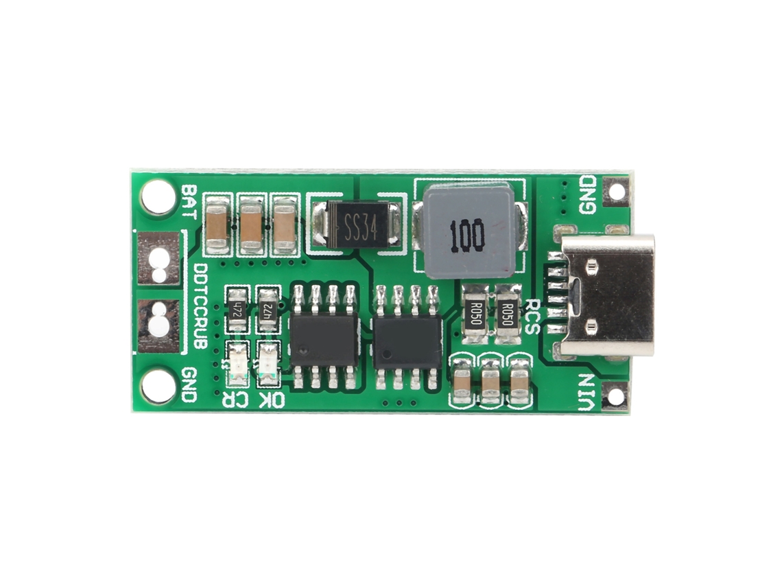 Módulo Cargador De Batería De Iones De Litio Step Up Boost 2s4a Placa De Carga Ddtccrub