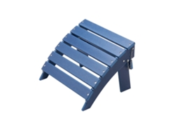 Juego de reposapiés plegables de HDPE para jardín Tekmaquinas