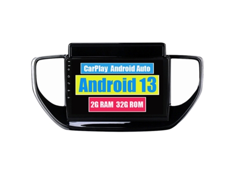 Autoradio Multimedia ROVERONE para Hyundai Solaris 2 II 2020 - 2021 CarPlay Android Coche Radio Bluetooth Navegación