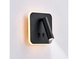 Lámpara De Pared Led, Lámpara De Lectura De Mesita De Noche, Lámpara